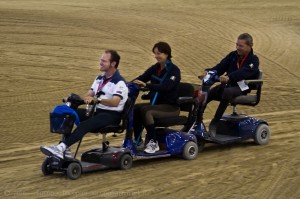 Italian para dressage team at World Equestrian Games 2010